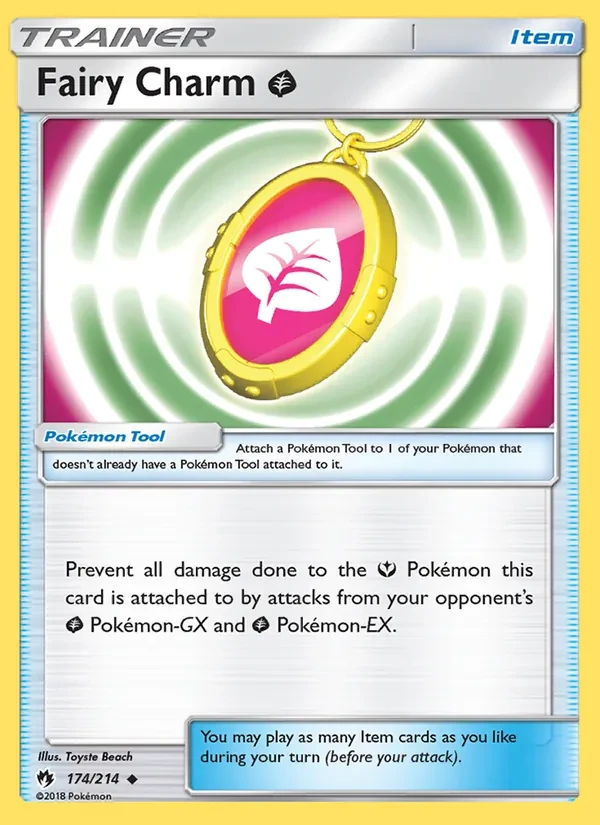 Fairy Charm Grass 174/214 Lost Thunder Pokémon card