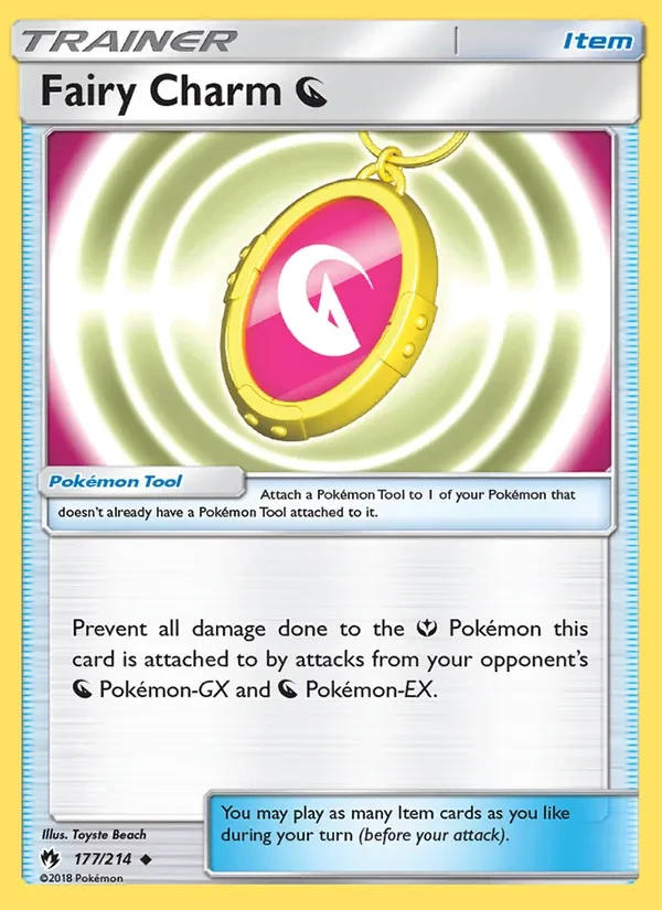 Fairy Charm Dragon 177/214 Lost Thunder Pokémon card
