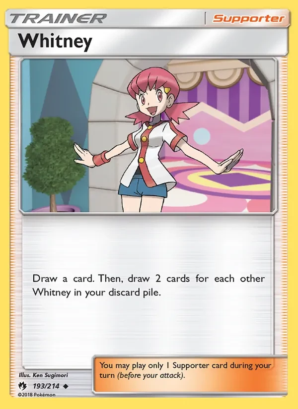 Whitney 193/214 Lost Thunder Pokémon card