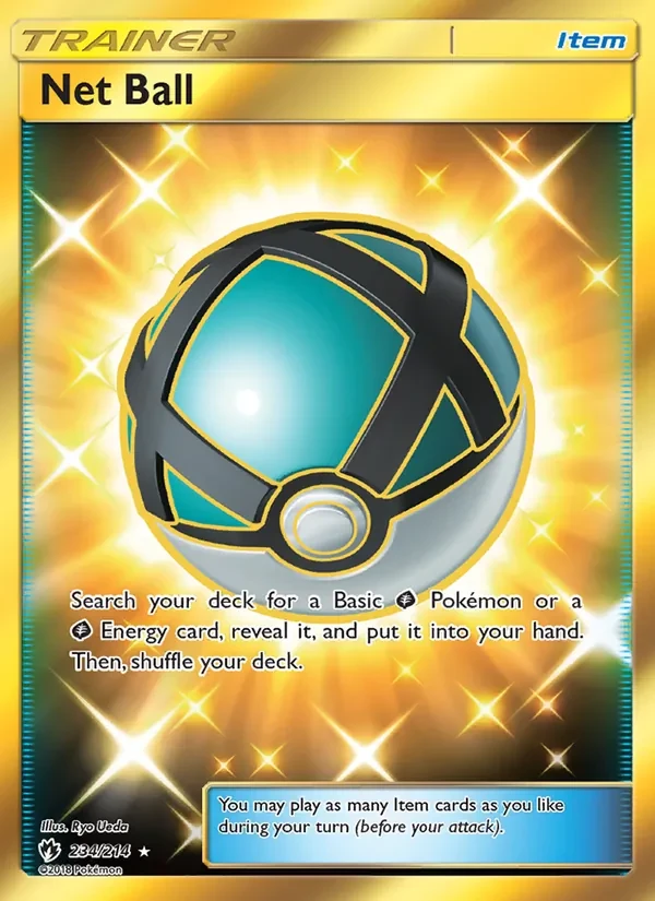 Net Ball 234/214 Lost Thunder Pokémon card