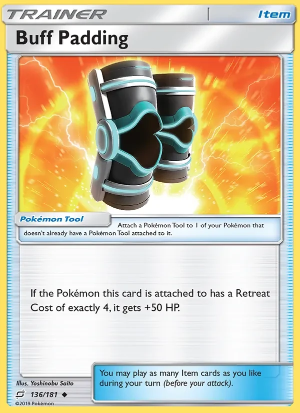 Buff Padding 136/181 Team Up Pokémon card
