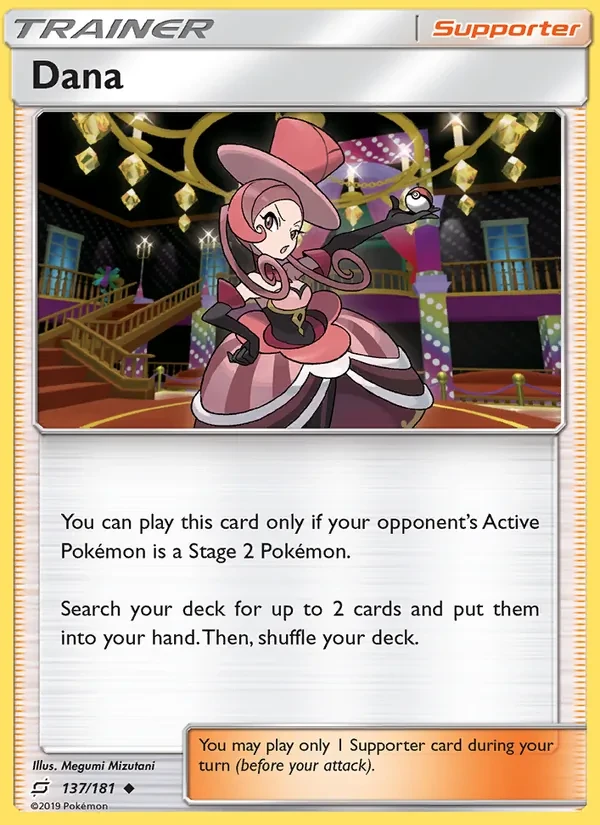 Dana 137/181 Team Up Pokémon card