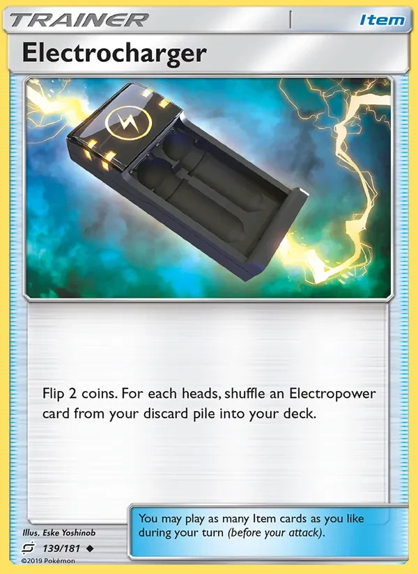 Electrocharger 139/181 Team Up Pokémon card