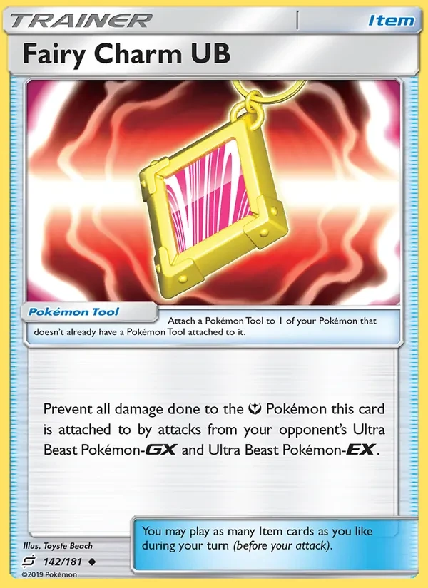 Fairy Charm UB 142/181 Team Up Pokémon card