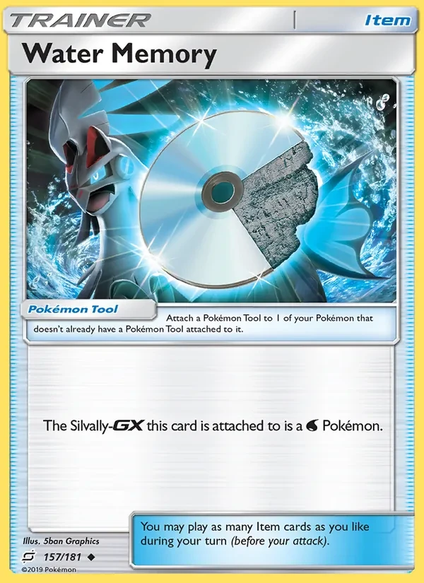 Water Memory 157/181 Team Up Pokémon card