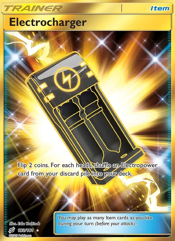 Electrocharger 193/181 Team Up Pokémon card