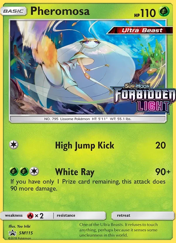 Pheromosa SM115 SM Black Star Promos Pokémon Karte