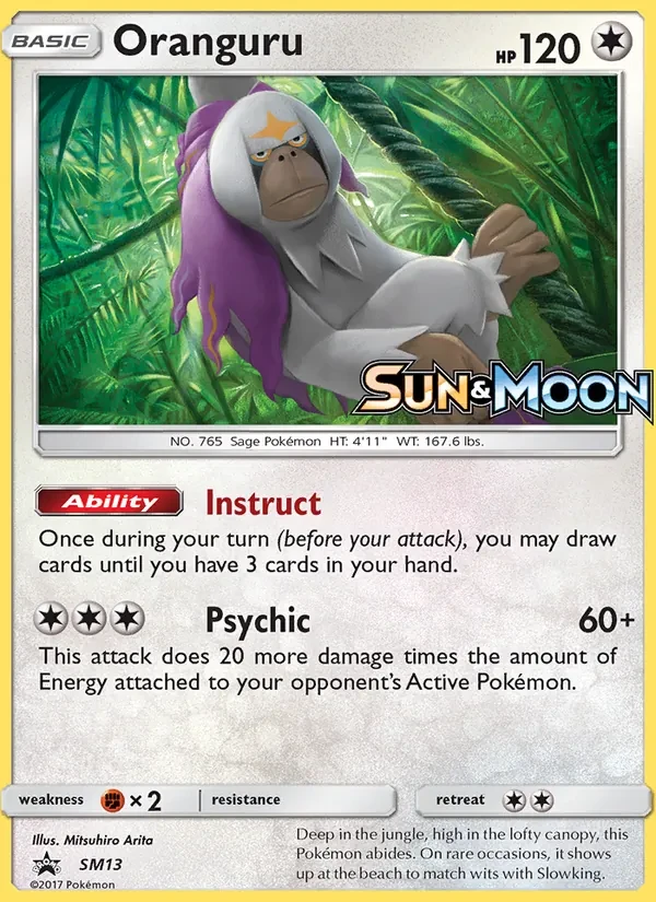 Oranguru SM13 SM Black Star Promos Pokémon Karte