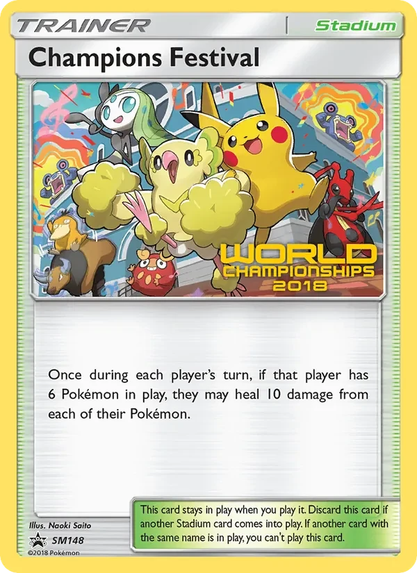 Champions Festival SM148 SM Black Star Promos Pokémon card