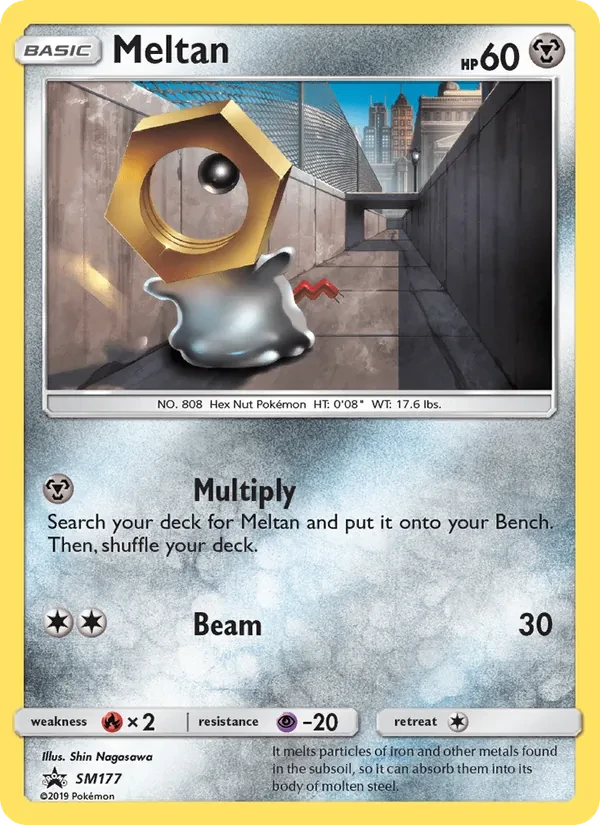 Meltan SM177 SM Black Star Promos Pokémon card