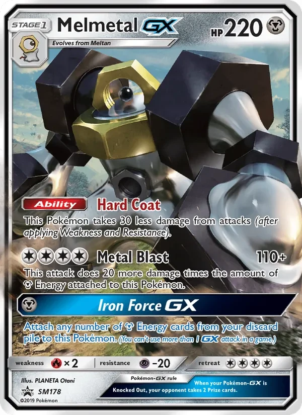 Melmetal GX SM178 SM Black Star Promos Pokémon card