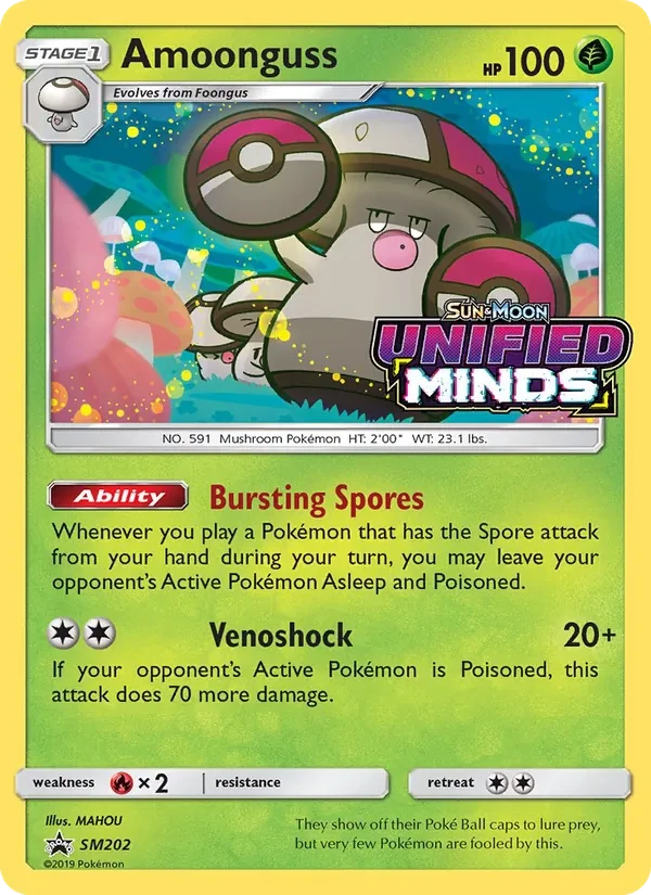 Amoonguss SM202 SM Black Star Promos Pokémon Karte