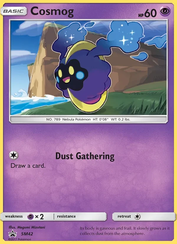 Cosmog SM42 SM Black Star Promos Pokémon card