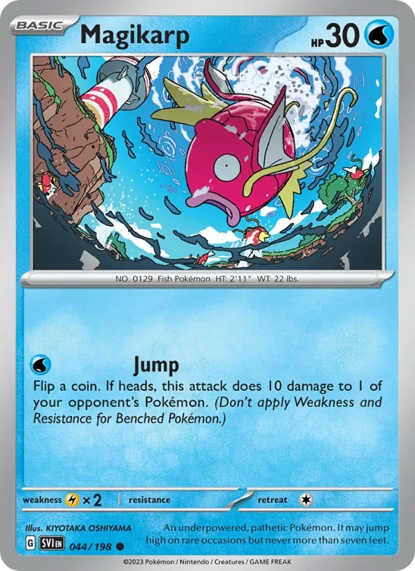 Magikarp 044/198 Scarlet & Violet Pokémon card