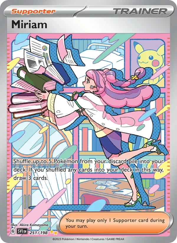 Miriam 251/198 Scarlet & Violet Pokémon card
