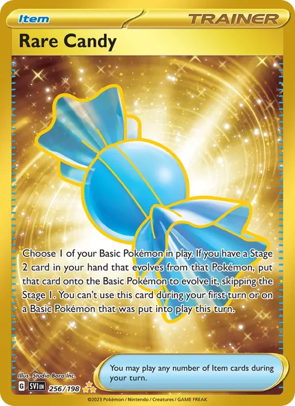 Rare Candy 256/198 Scarlet & Violet Pokémon card