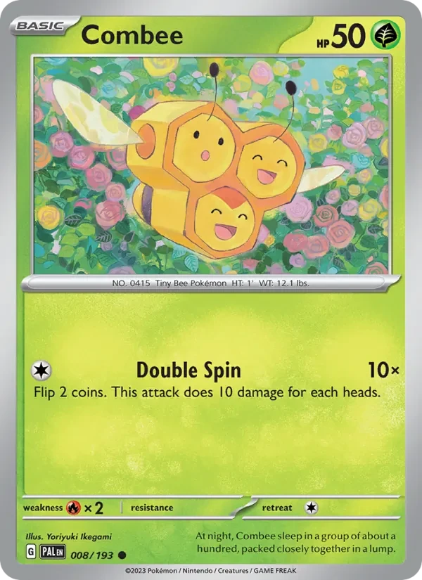 Combee 008/193 Paldea Evolved Pokémon card