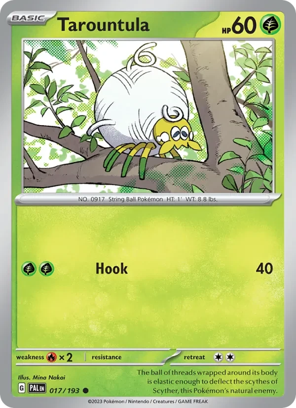 Tarountula 017/193 Paldea Evolved Pokémon card
