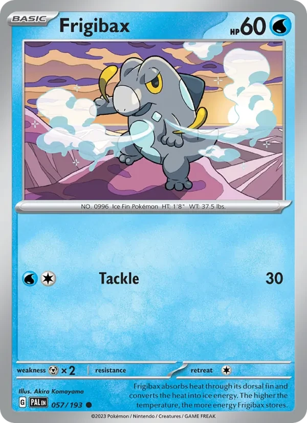 Frigibax 057/193 Paldea Evolved Pokémon card