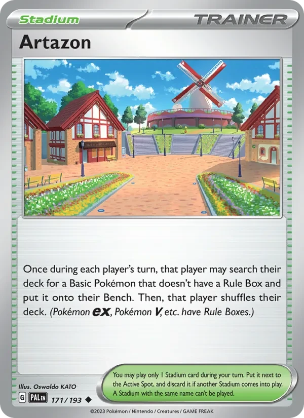 Artazon 171/193 Paldea Evolved Pokémon card