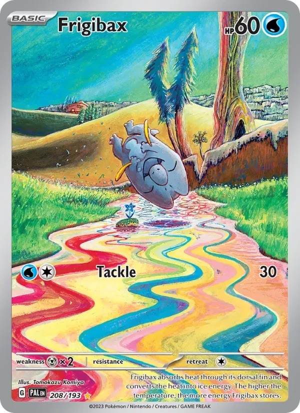 Frigibax 208/193 Paldea Evolved Pokémon card