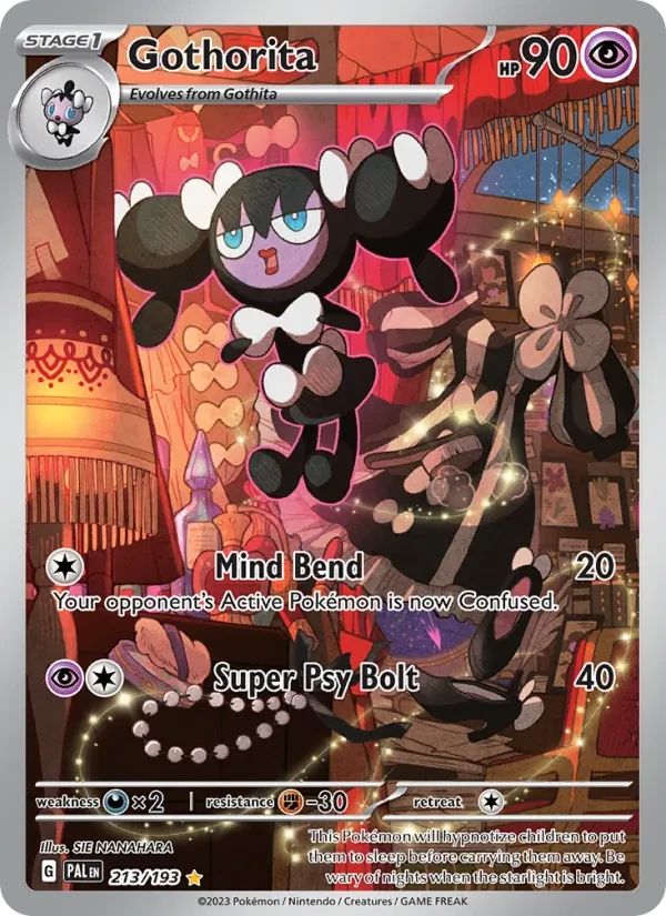 Gothorita 213/193 Paldea Evolved Pokémon card