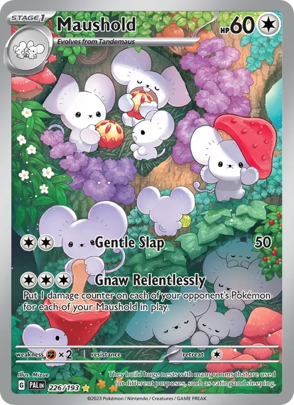Maushold 226/193 Paldea Evolved Pokémon card