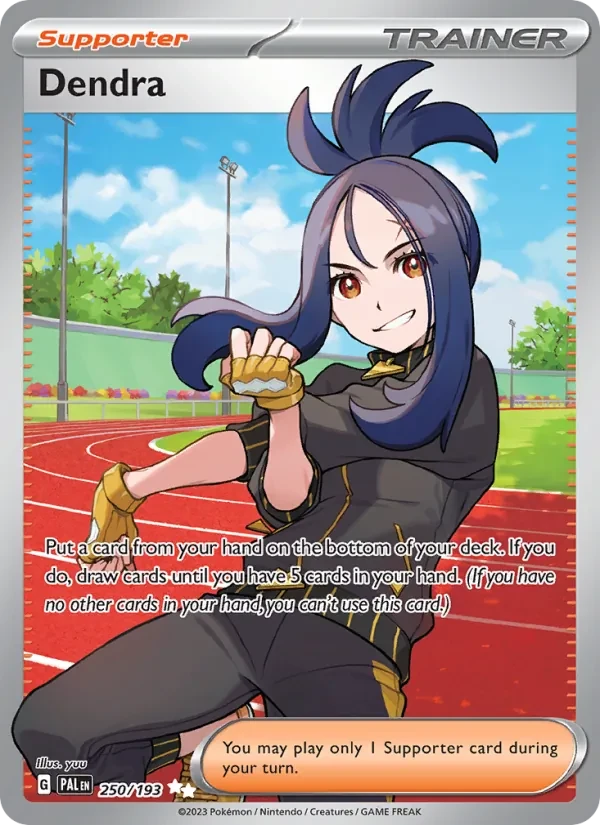 Dendra 250/193 Paldea Evolved Pokémon card