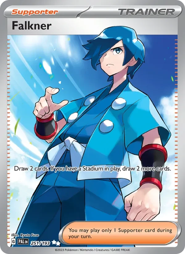 Falkner 251/193 Paldea Evolved Pokémon card