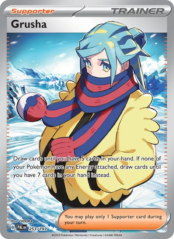 Grusha 253/193 Paldea Evolved Pokémon card