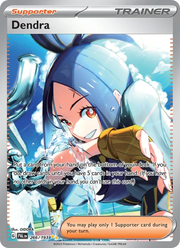 Dendra 266/193 Paldea Evolved Pokémon kaart