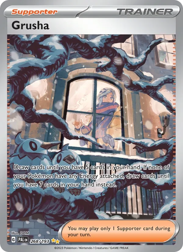 Grusha 268/193 Paldea Evolved Pokémon card