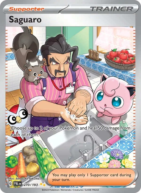 Saguaro 270/193 Paldea Evolved Pokémon card