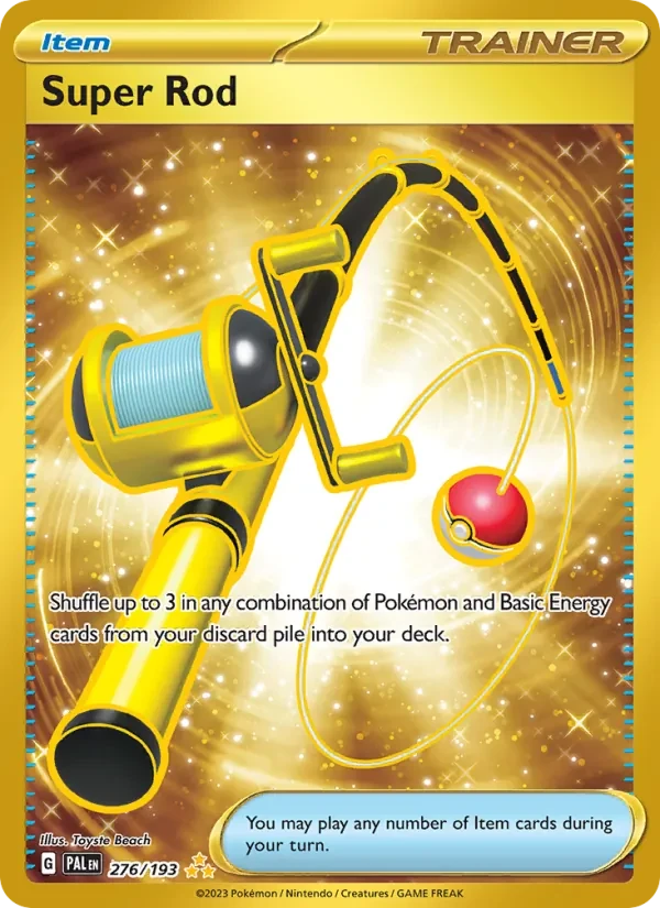 Carta Pokémon Super Rod 276/193 Paldea Evolved