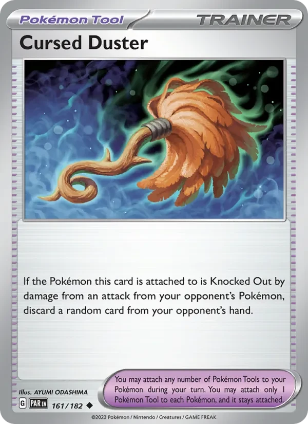 Cursed Duster 161/182 Paradox Rift Pokémon card