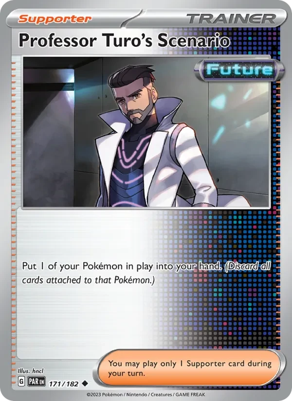 Professor Turo's Scenario 171/182 Paradox Rift Pokémon card
