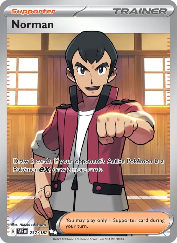 Norman 237/182 Paradox Rift Pokémon card