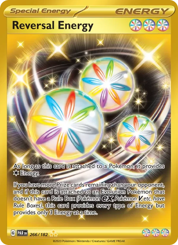 Reversal Energy 266/182 Paradox Rift Pokémon card