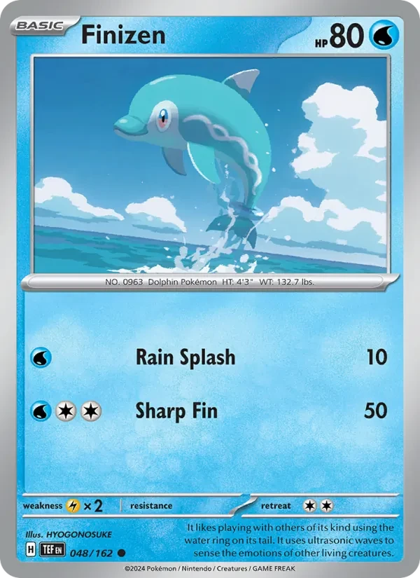 Finizen 048/162 Temporal Forces Pokémon card