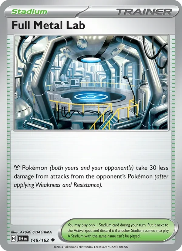 Full Metal Lab 148/162 Temporal Forces Pokémon card