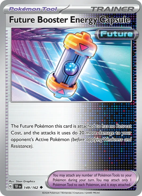 Future Booster Energy Capsule 149/162 Temporal Forces Pokémon card