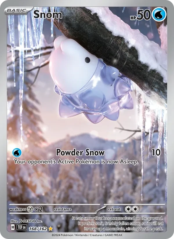 Carta Pokémon Snom 168/162 Temporal Forces