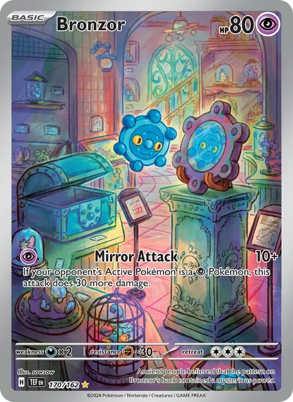 Bronzor 170/162 Temporal Forces Pokémon card
