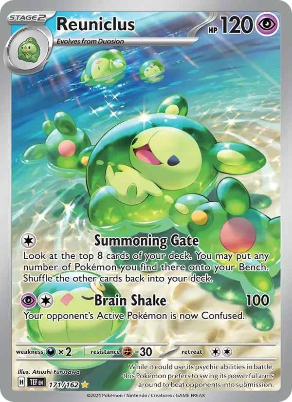 Reuniclus 171/162 Temporal Forces Pokémon card