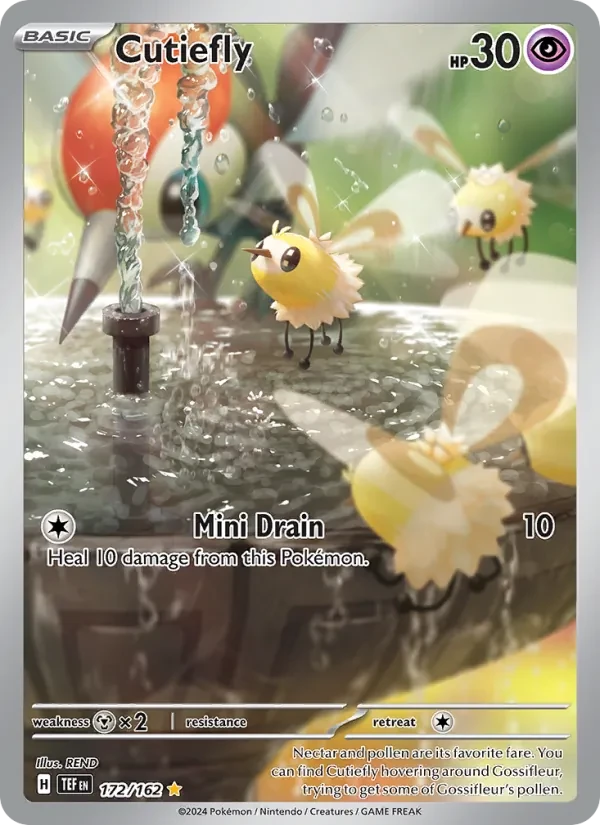 Cutiefly 172/162 Temporal Forces Pokémon card