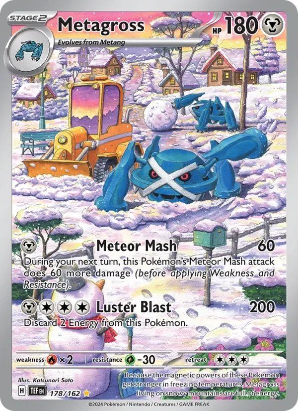Metagross 178/162 Temporal Forces Pokémon card