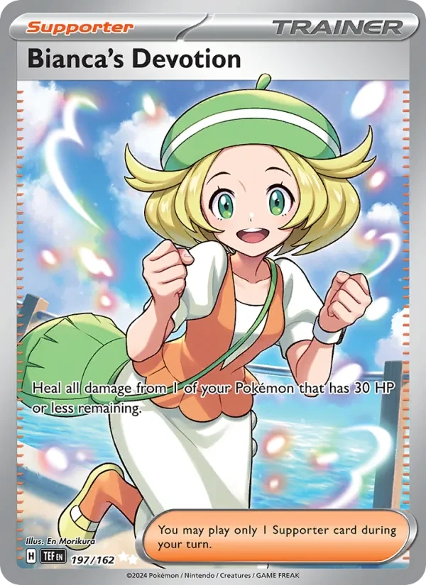 Bianca's Devotion 197/162 Temporal Forces Pokémon card