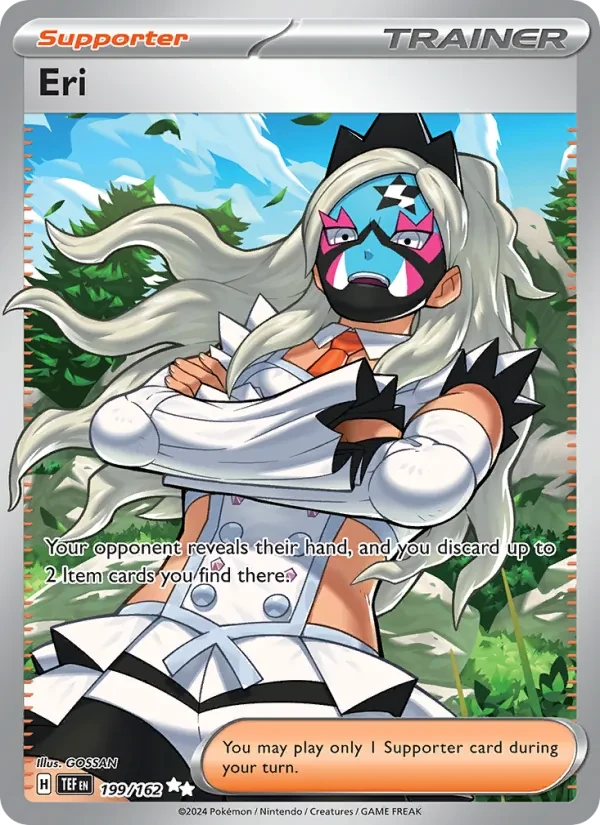 Eri 199/162 Temporal Forces Pokémon card