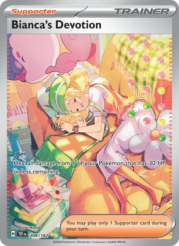 Bianca's Devotion 209/162 Temporal Forces Pokémon card