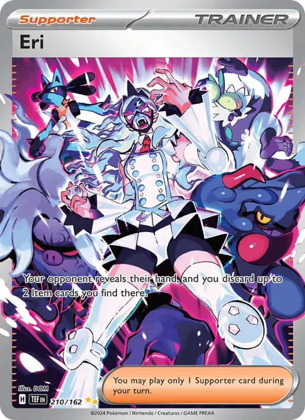Eri 210/162 Temporal Forces Pokémon card